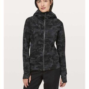 Lululemon Scuba Hoodie *Light Cotton Fleece Incognito Camo Multi Grey 10